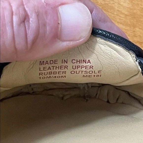 Michael Kors Black Leather MK Logo Ballet Flats. Size 10 - Picture 14 of 14